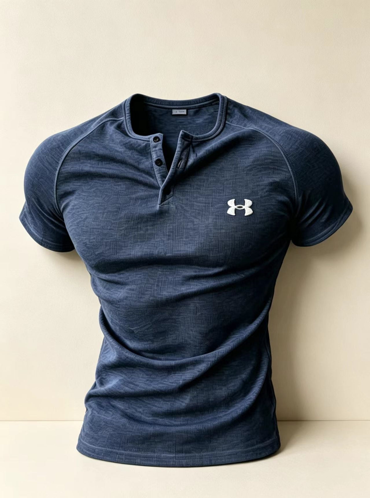Slim-fit Henley tank top ✨