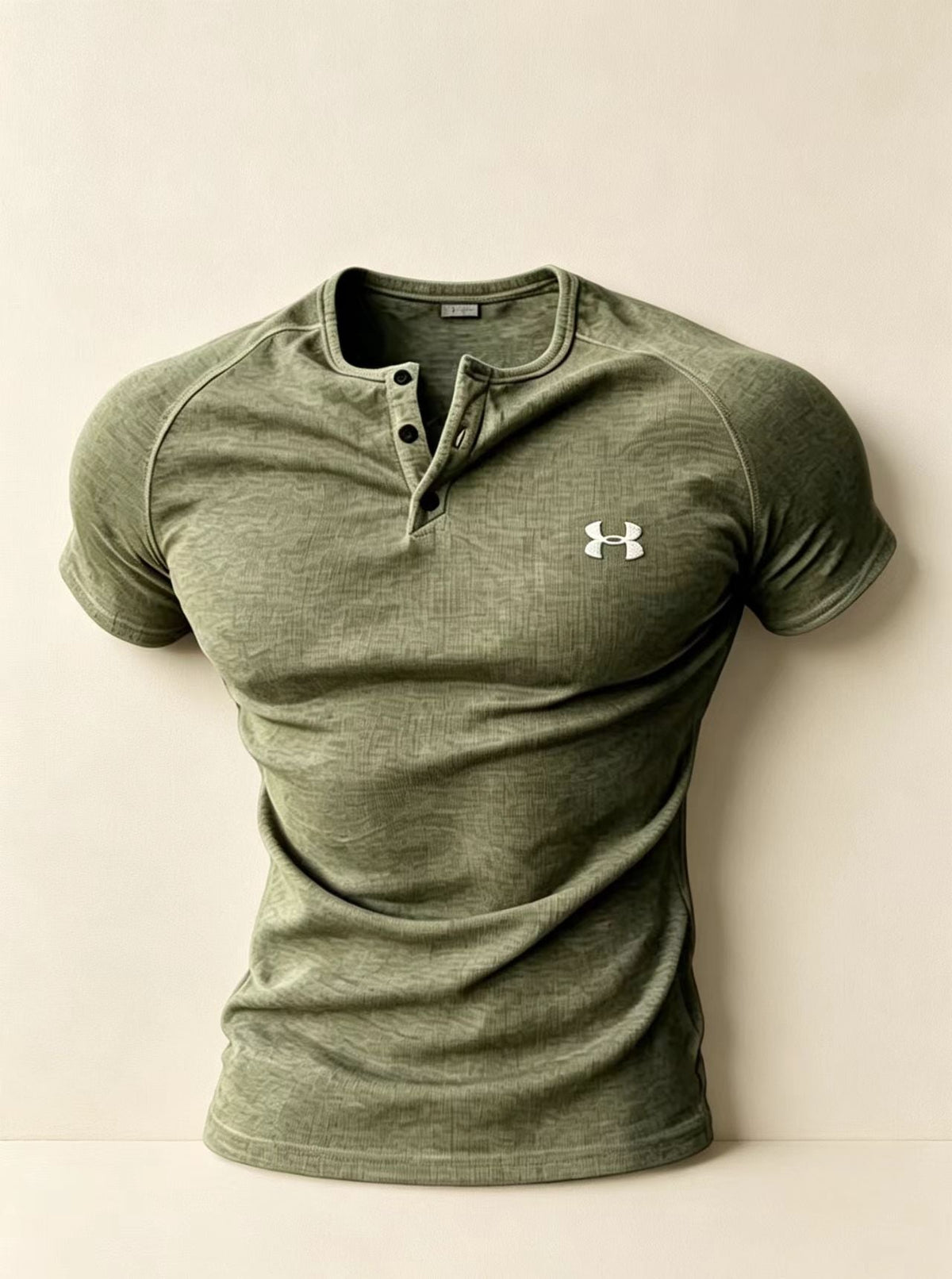 Slim-fit Henley tank top ✨