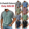 Color-block panelled shirt