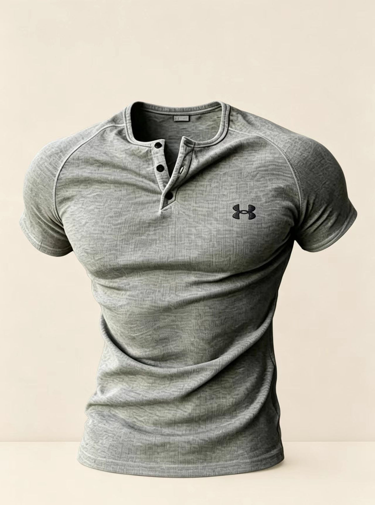 Slim-fit Henley tank top ✨