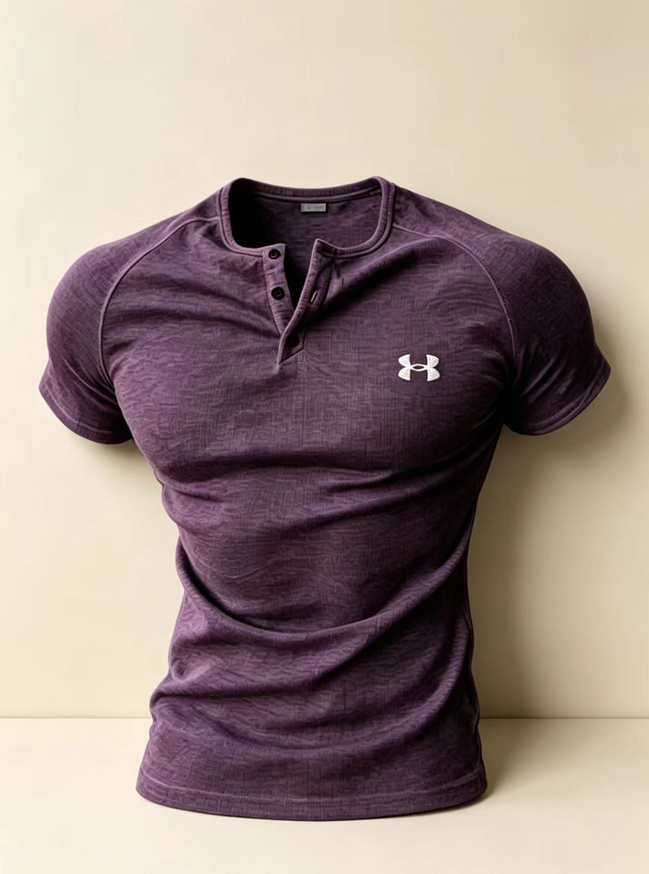 Slim-fit Henley tank top ✨