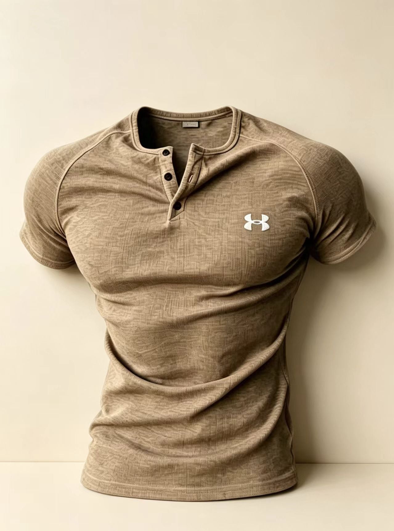 Slim-fit Henley tank top ✨