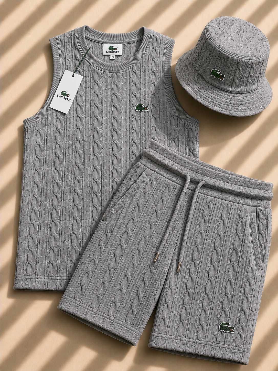 Knitted Vest Set