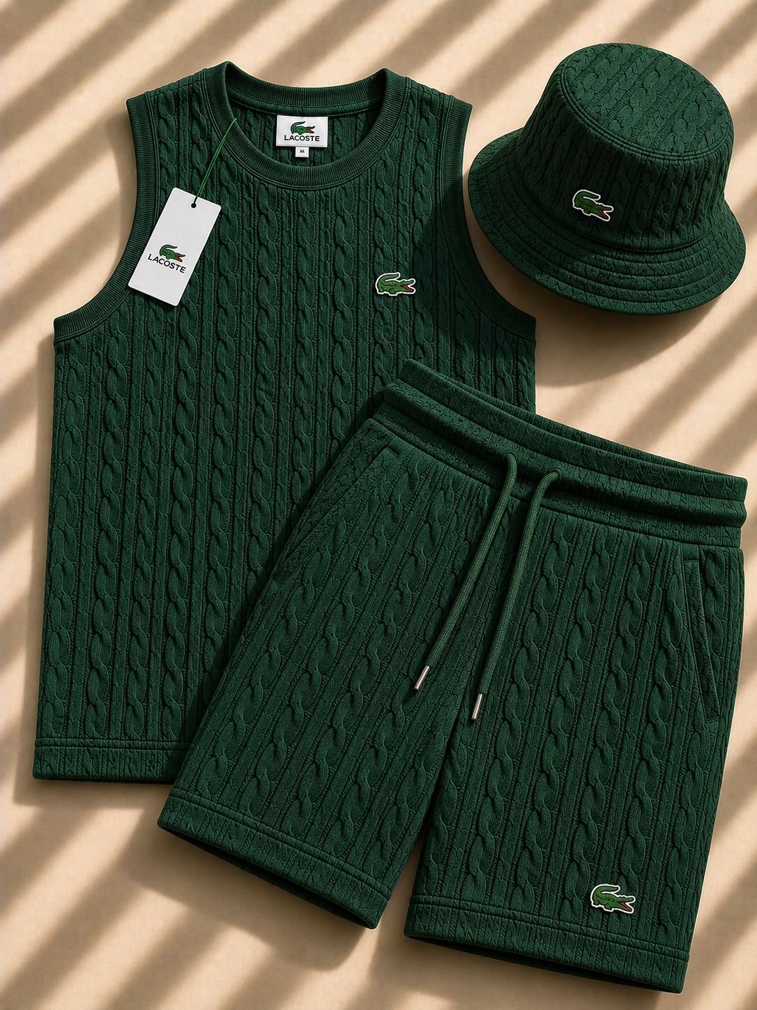 Knitted Vest Set