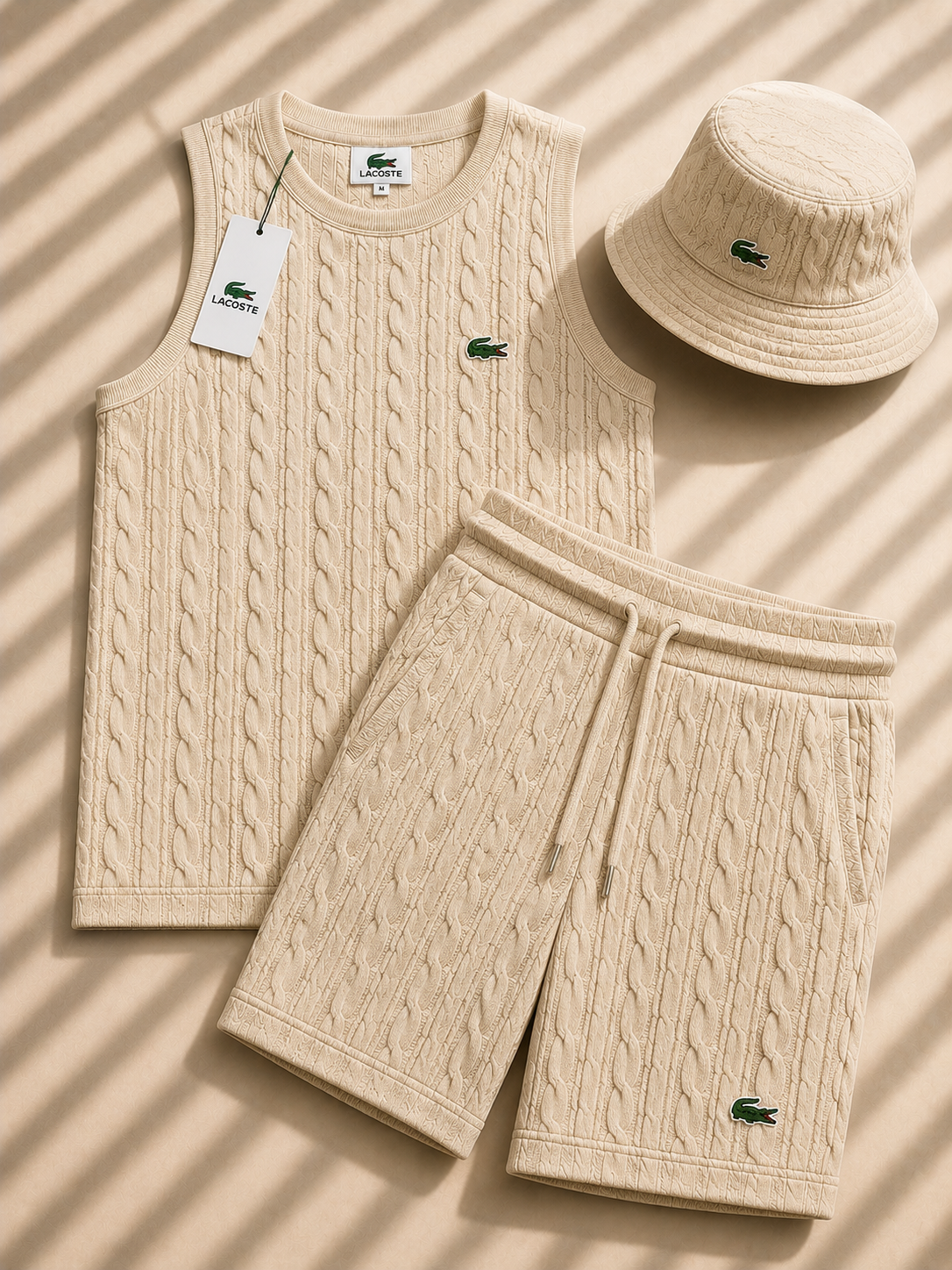 Knitted Vest Set