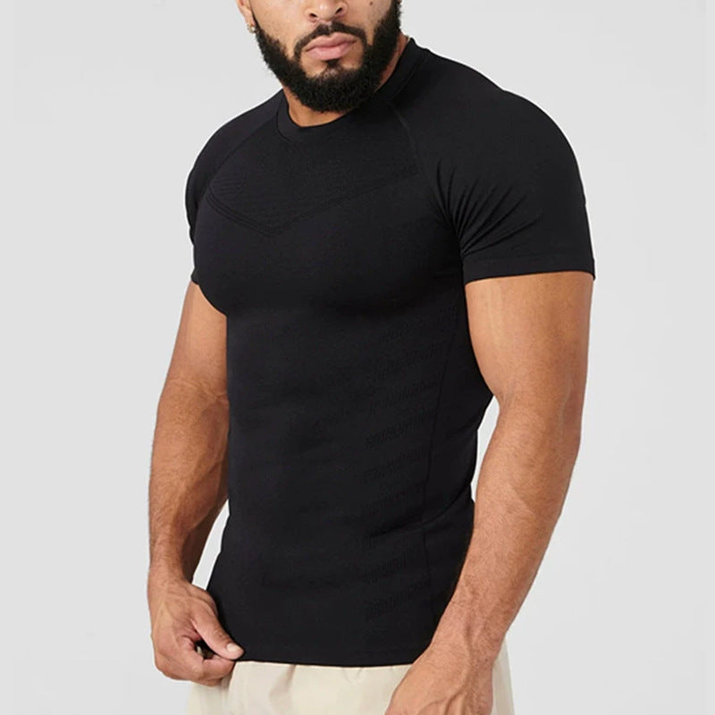 Sports T-shirt, Muscle Fit Short Sleeve
