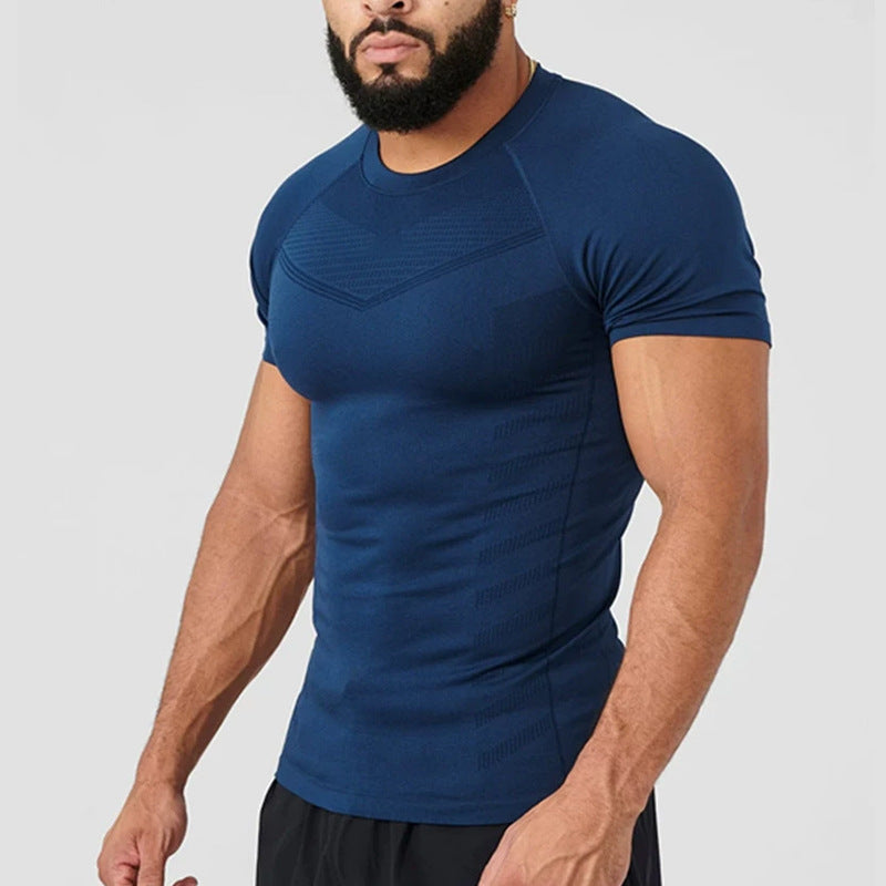 Sports T-shirt, Muscle Fit Short Sleeve