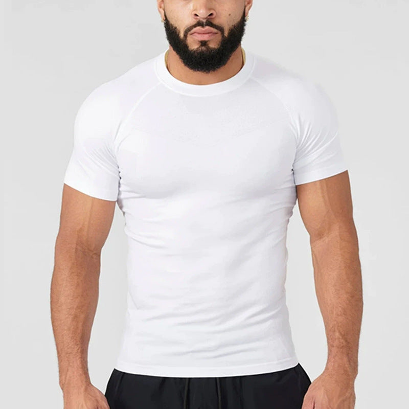 Sports T-shirt, Muscle Fit Short Sleeve