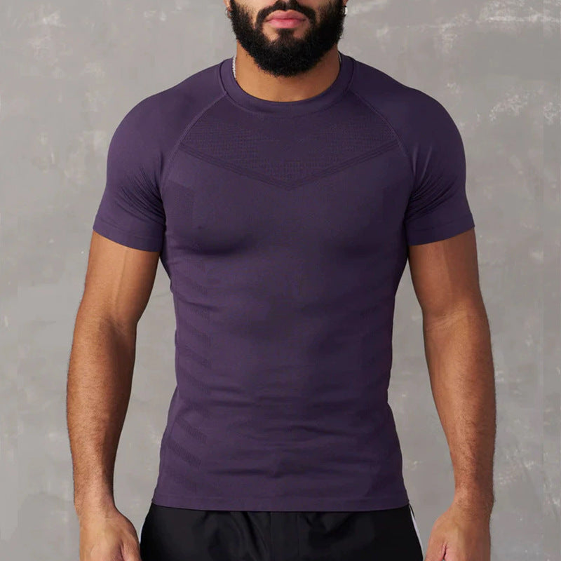Sports T-shirt, Muscle Fit Short Sleeve