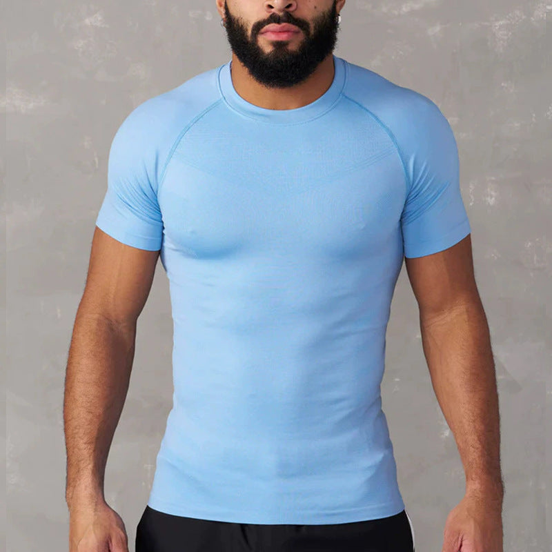 Sports T-shirt, Muscle Fit Short Sleeve