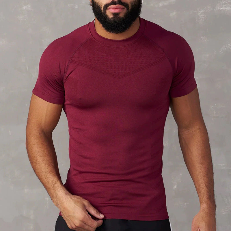 Sports T-shirt, Muscle Fit Short Sleeve