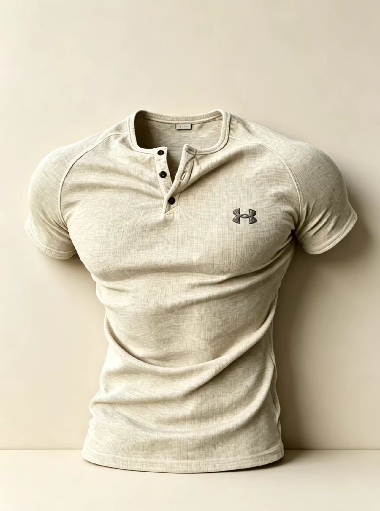 Slim-fit Henley tank top ✨