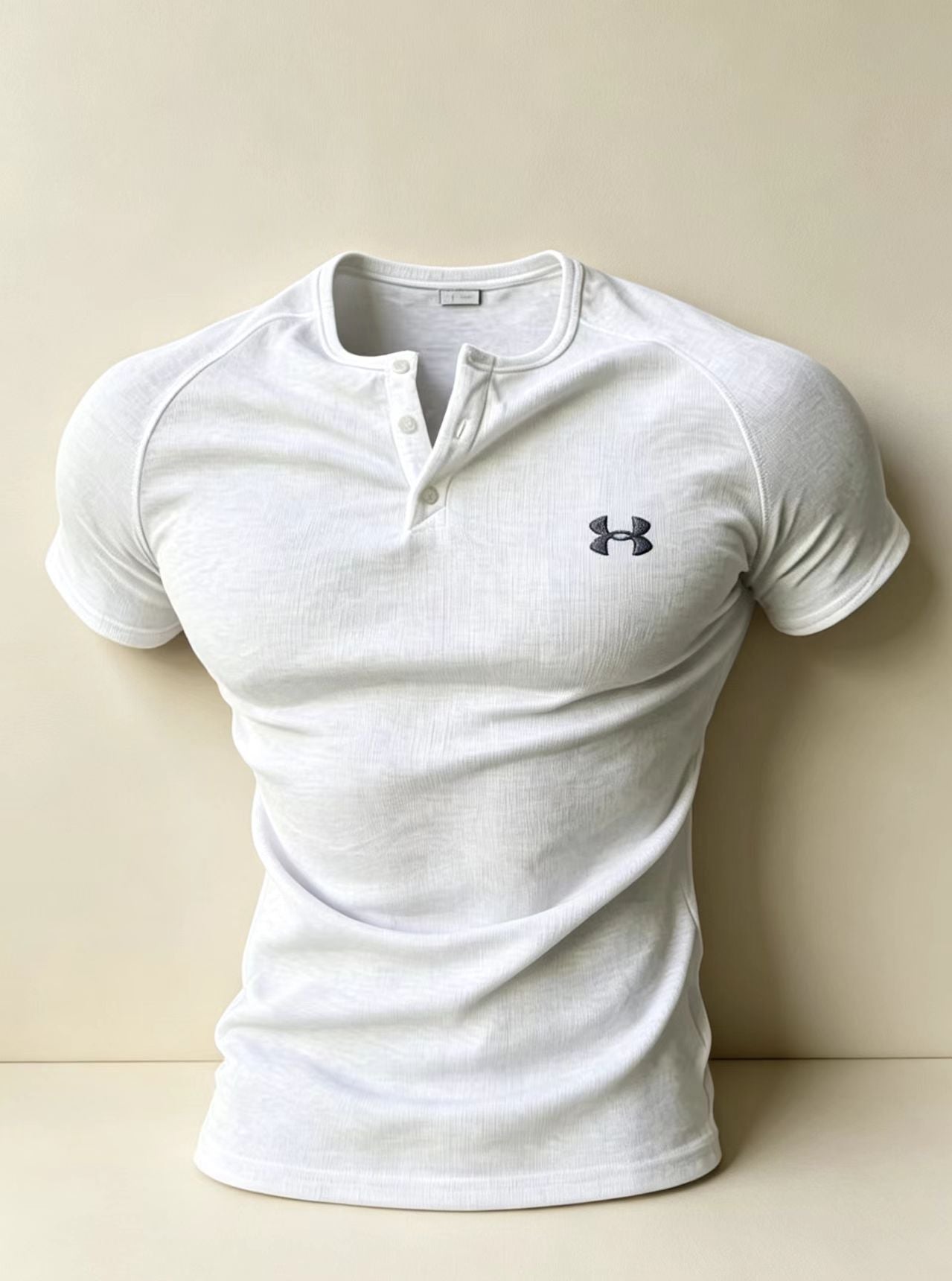 Slim-fit Henley tank top ✨
