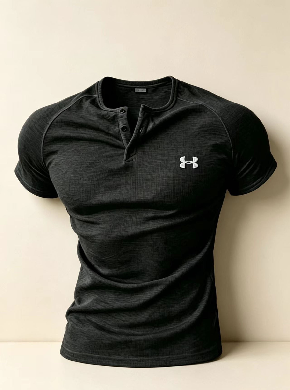 Slim-fit Henley tank top ✨