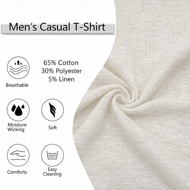 Everyday Linen V-Neck Tee